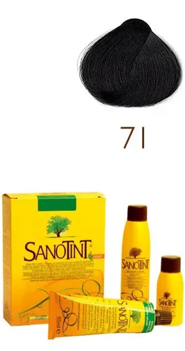 Sanotint 71 Barva na vlasy SENSITIVE černá 125 ml